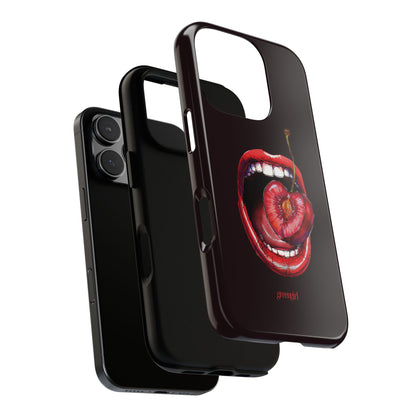 Cherry Lips iPhone Case
