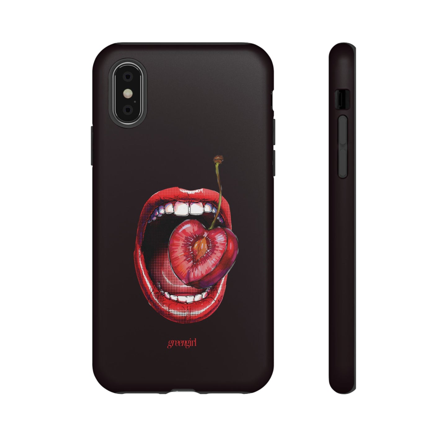 Cherry Lips iPhone Case