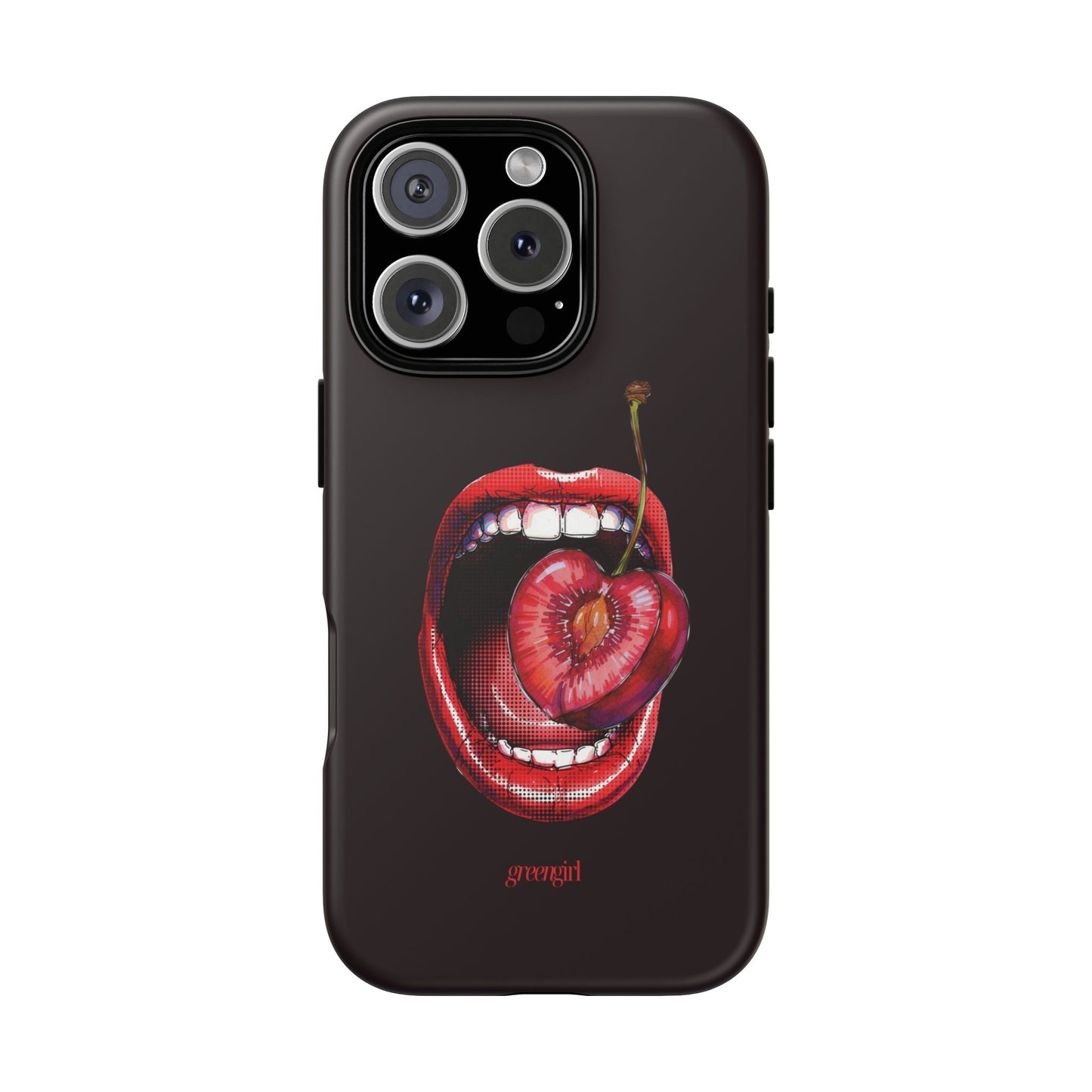 Cherry Lips iPhone Case