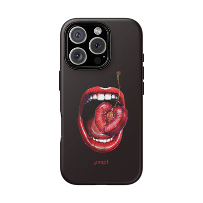 Cherry Lips iPhone Case