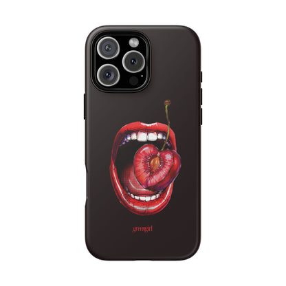 Cherry Lips iPhone Case