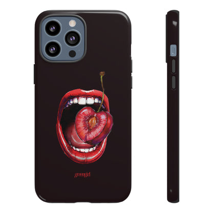 Cherry Lips iPhone Case