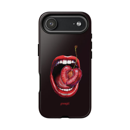 Cherry Lips iPhone Case