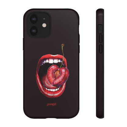 Cherry Lips iPhone Case
