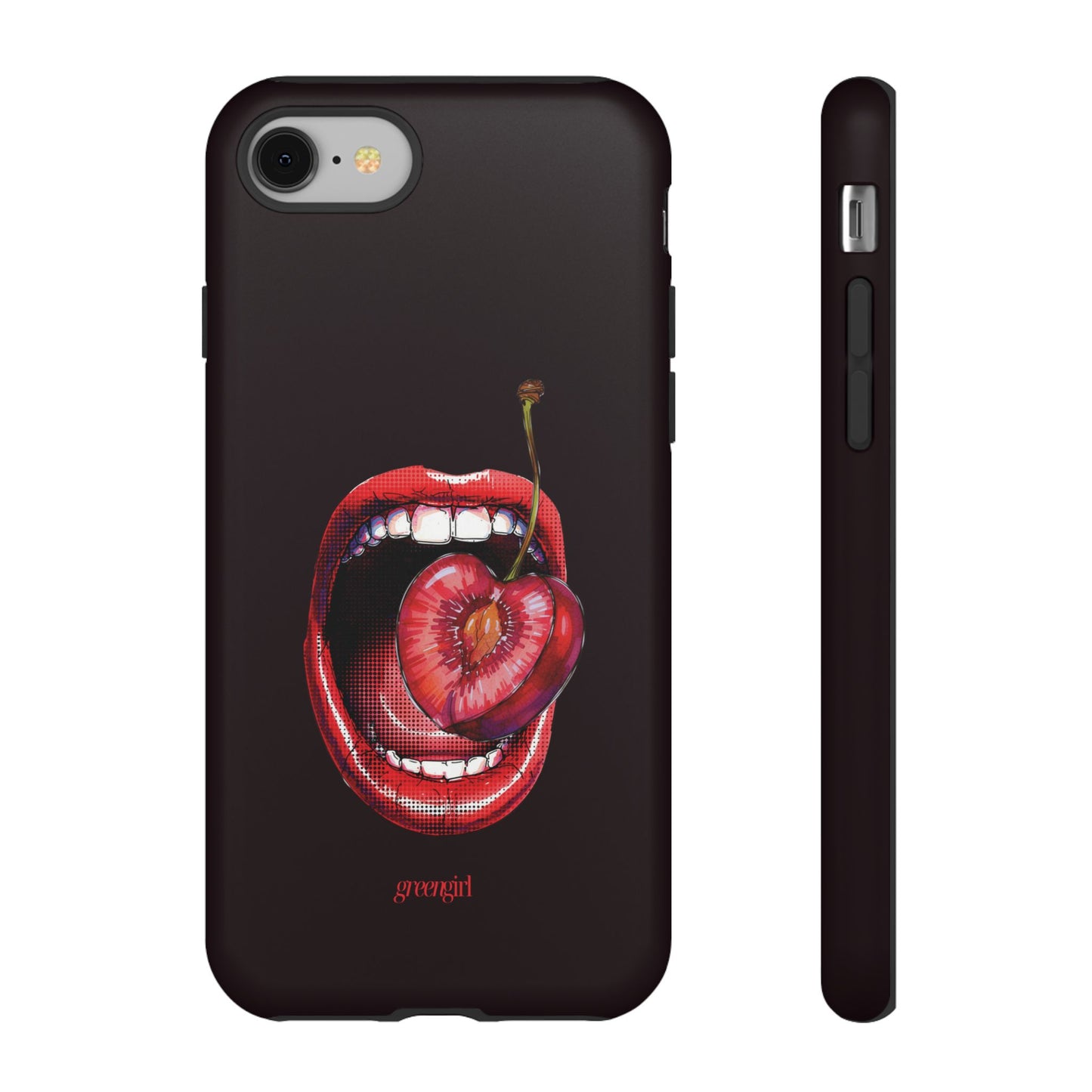 Cherry Lips iPhone Case