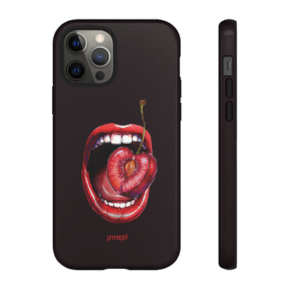Cherry Lips iPhone Case