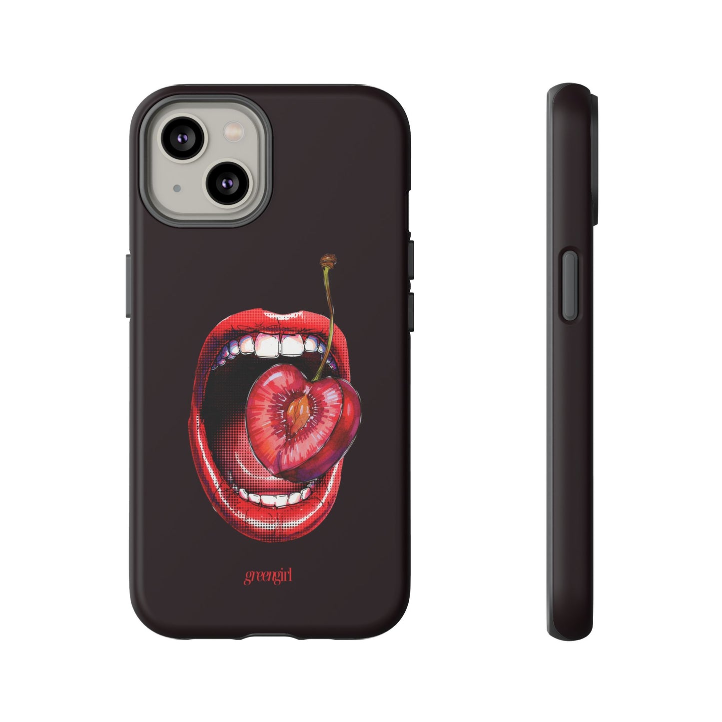 Cherry Lips iPhone Case