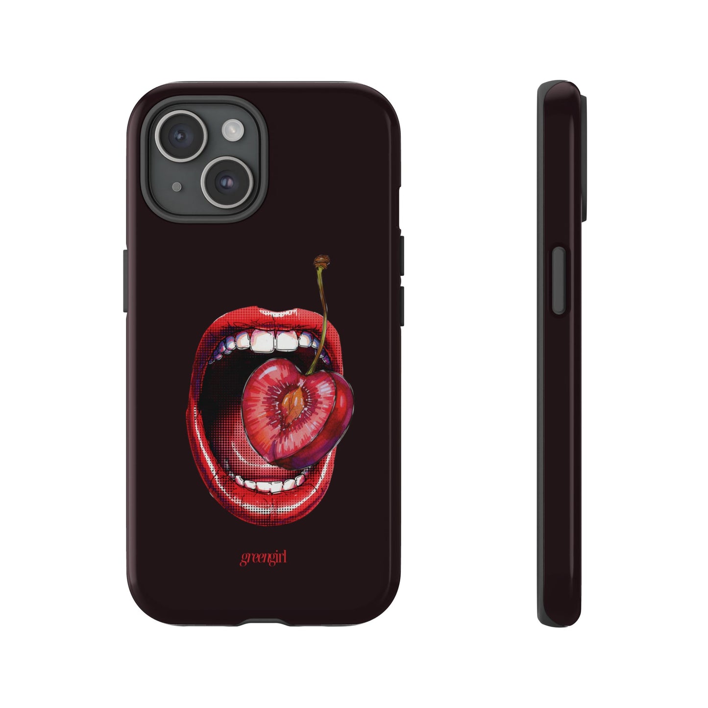 Cherry Lips iPhone Case