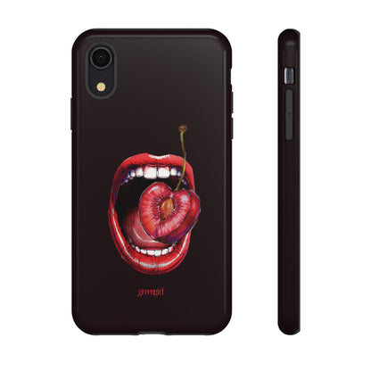 Cherry Lips iPhone Case