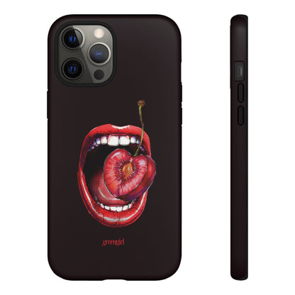 Cherry Lips iPhone Case