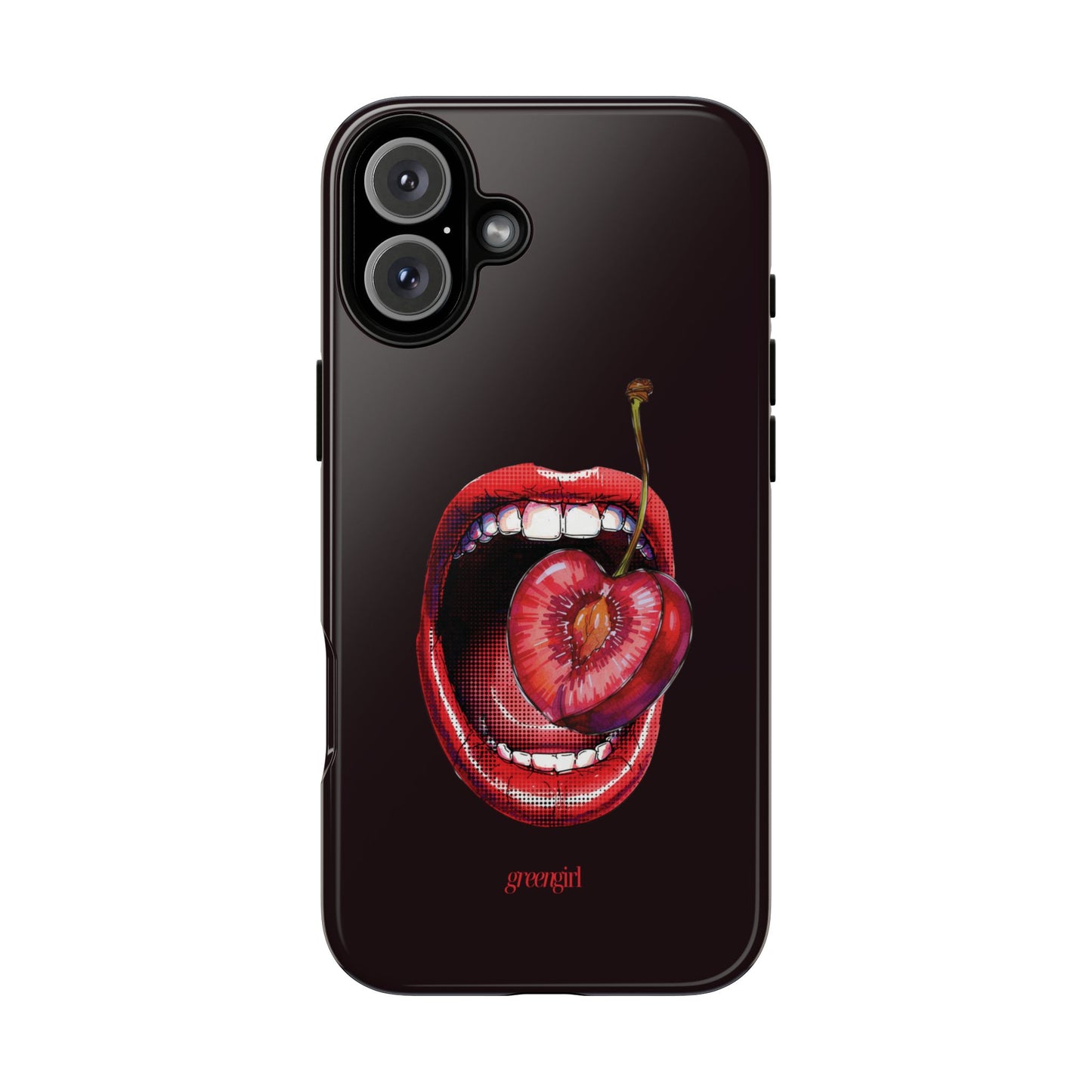 Cherry Lips iPhone Case