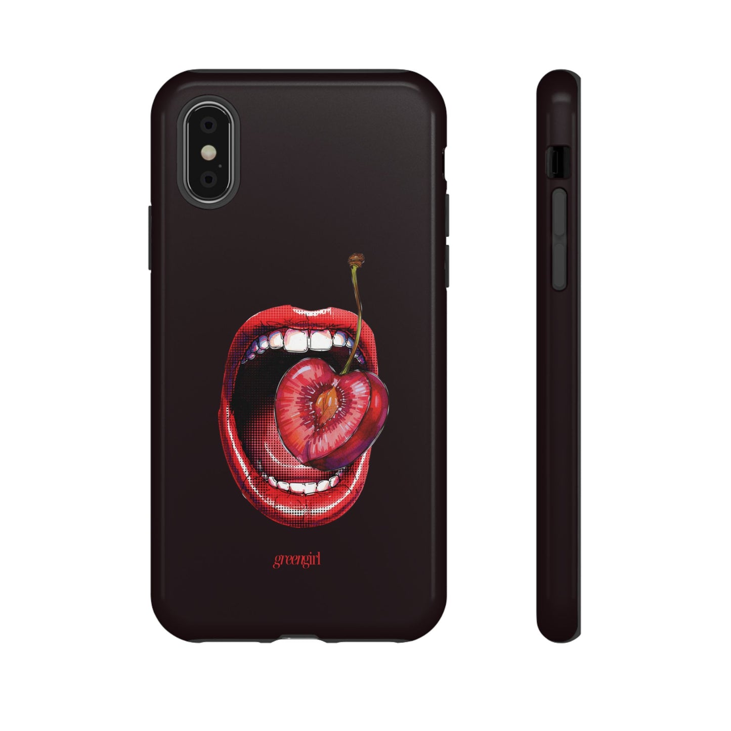 Cherry Lips iPhone Case