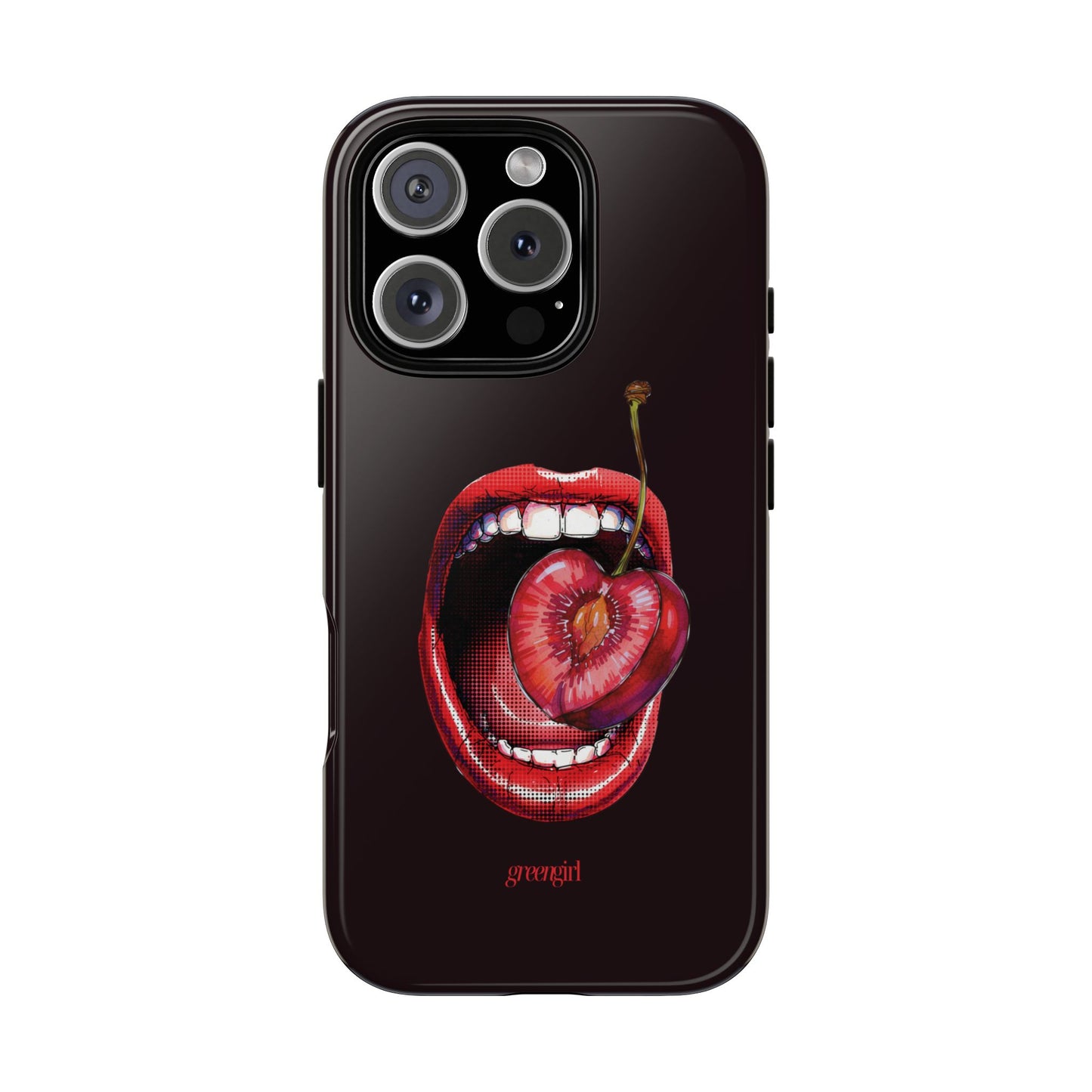 Cherry Lips iPhone Case