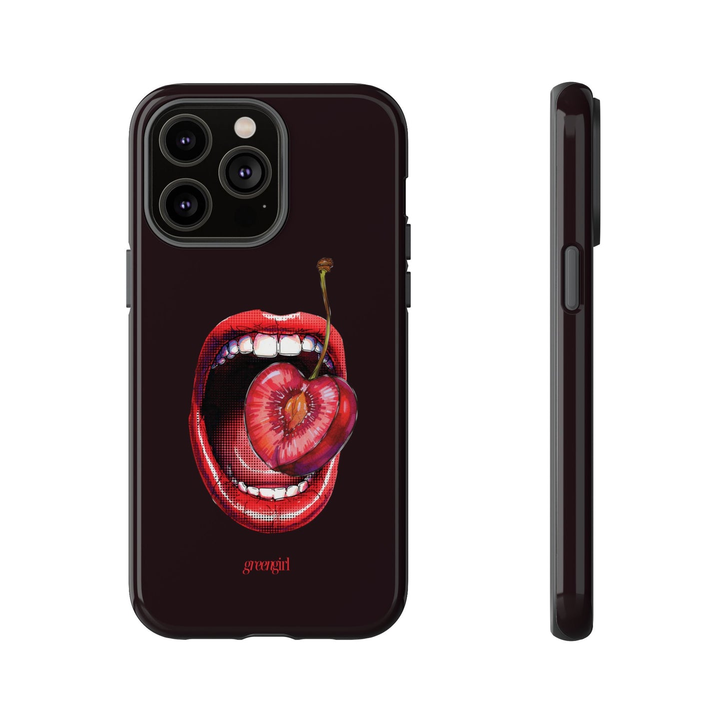 Cherry Lips iPhone Case