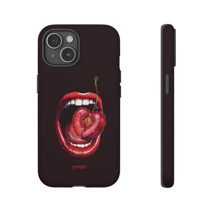 Cherry Lips iPhone Case