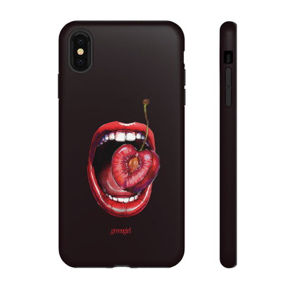 Cherry Lips iPhone Case