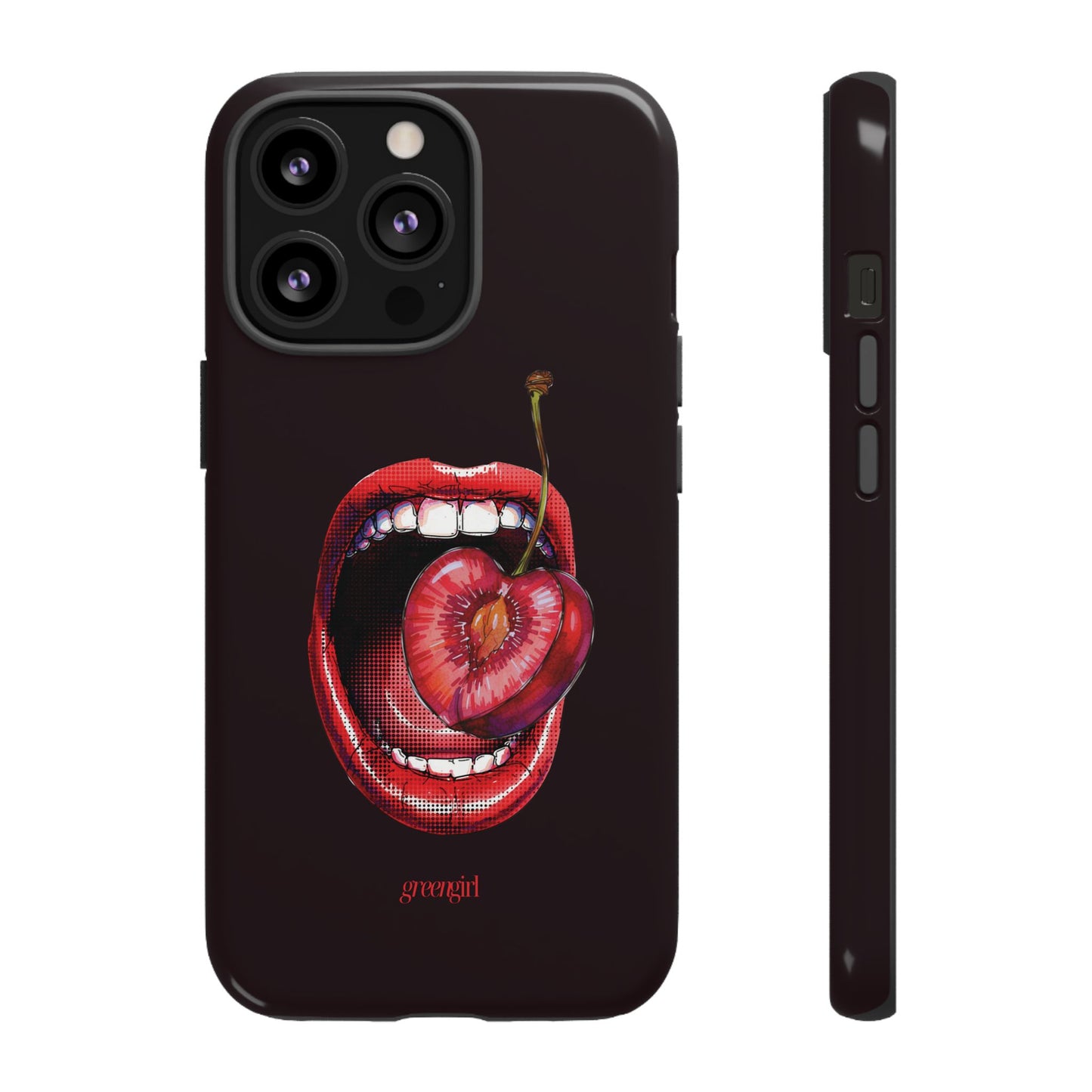 Cherry Lips iPhone Case
