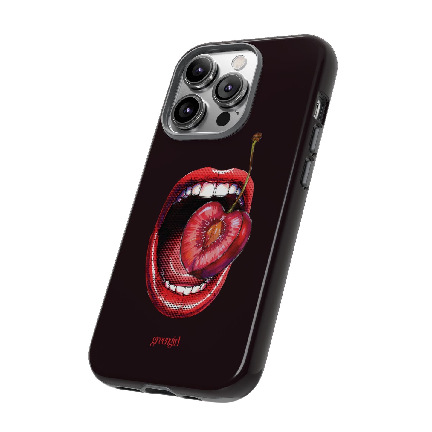 Cherry Lips iPhone Case