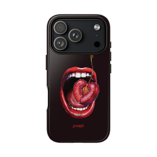 Cherry Lips iPhone Case