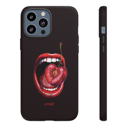 Cherry Lips iPhone Case
