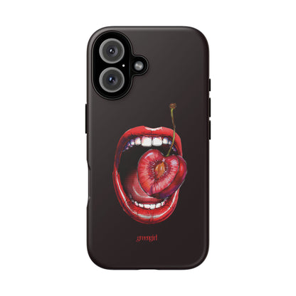Cherry Lips iPhone Case