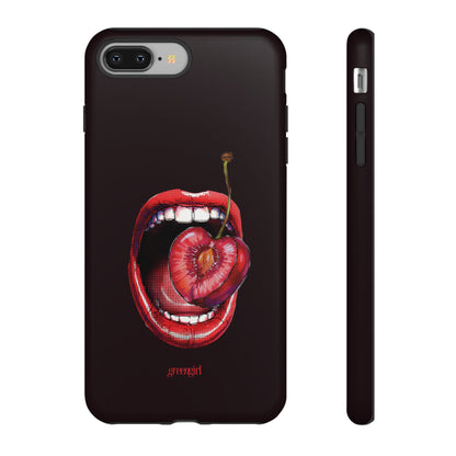 Cherry Lips iPhone Case